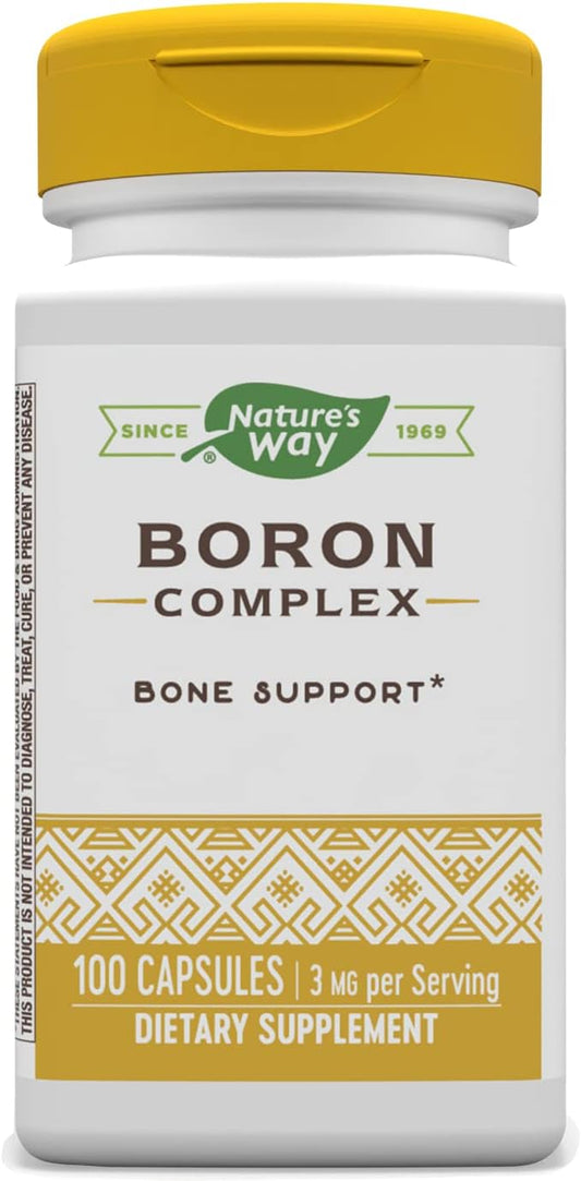 Nature'S Way Boron Complex, Supports Bone Health*, 100 Capsules