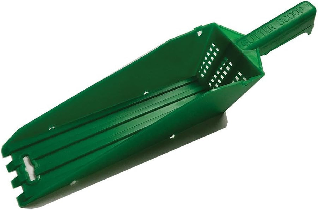 The Wedge Gutter Cleaning Scoop - Water Exits Thru the Grid so You Only Pick up Debris and Leaves