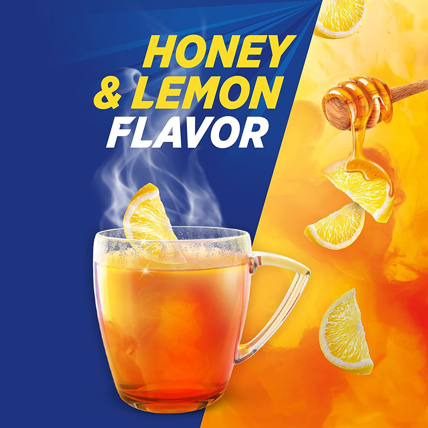 Theraflu Nighttime Severe Cold Relief Honey Lemon Flavor Powder - 6 Ct (Pack of 1)
