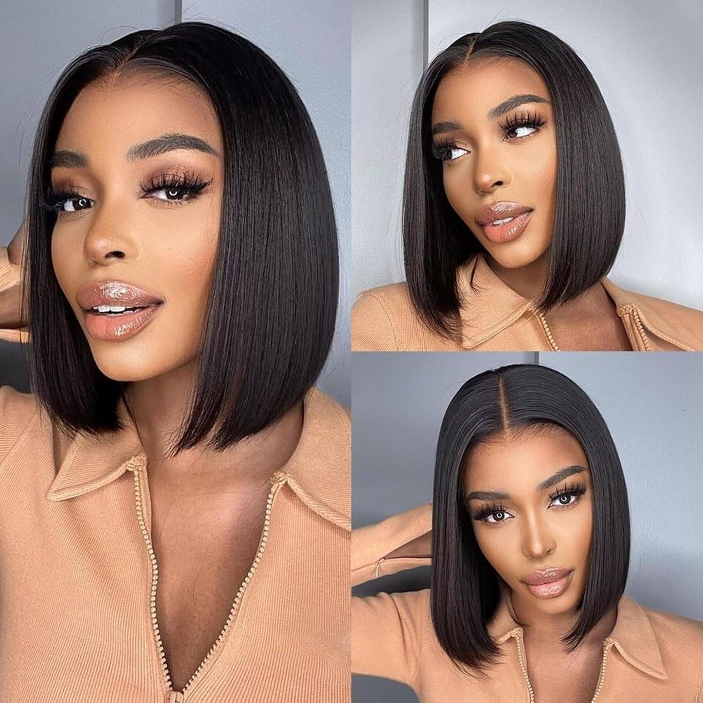 Lace Front Wigs Human Hair Brazilian 13×4 Straight Lace Frontal Wigs Human Hair Wigs for Black Women Pre Plucked with Baby Hair Highlight Blonde Wig 26 Inch