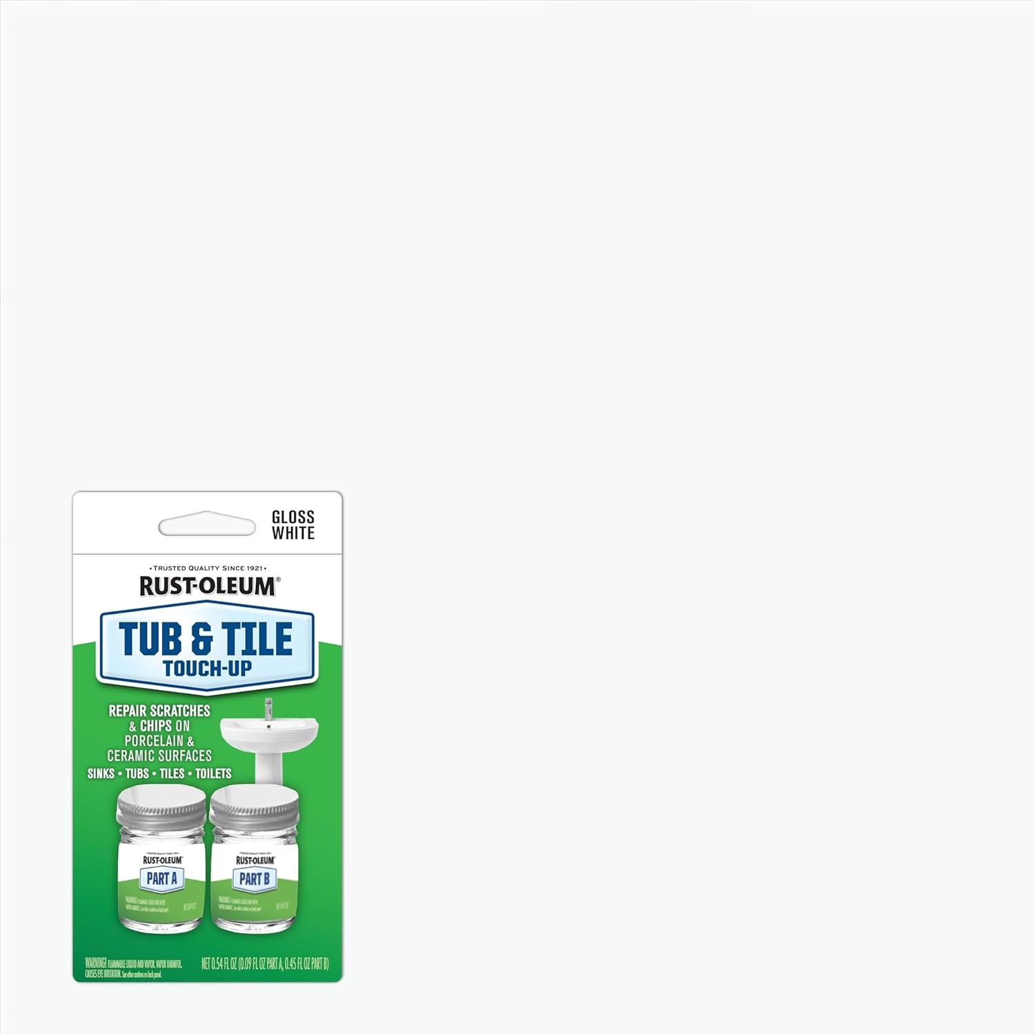 Rust-Oleum 244166-6PK Tub & Tile Touch up Paint, 6 Pack, White