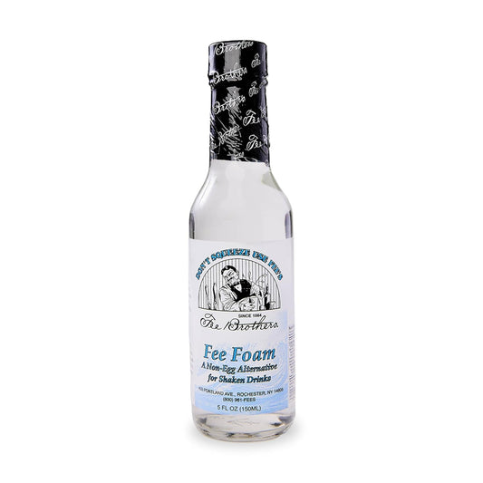 Fee Brothers Fee Foam - Cocktail Foamer and Mixer, Egg Substitute, Vegan-Friendly, Gluten Free, 5 Fl Oz