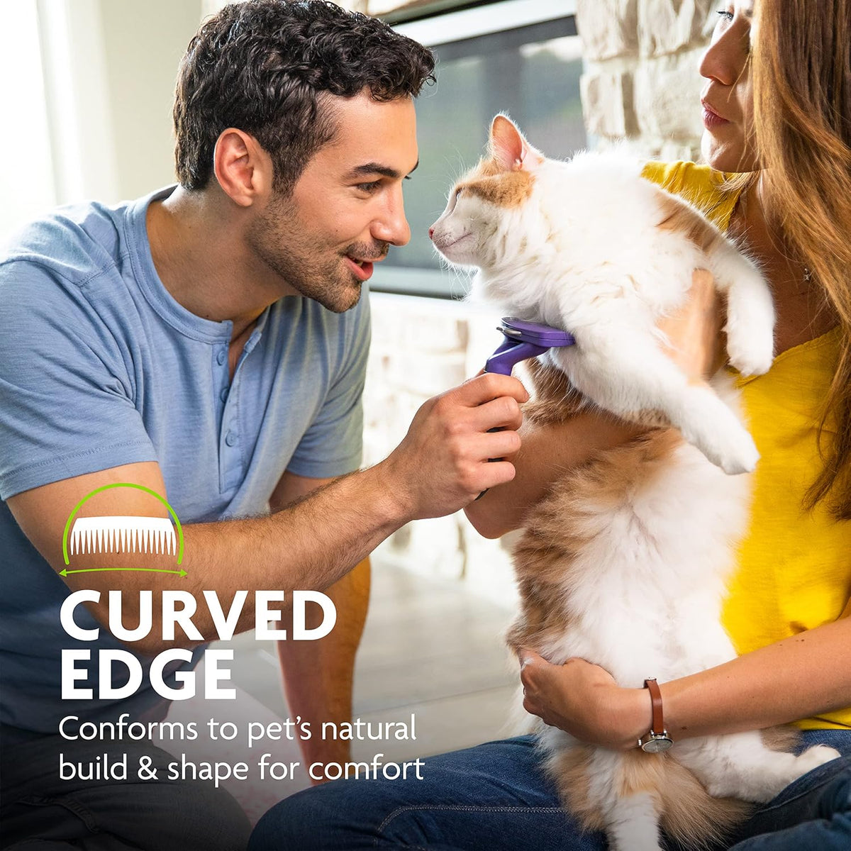 Furminator Deshedding Tool for Cats