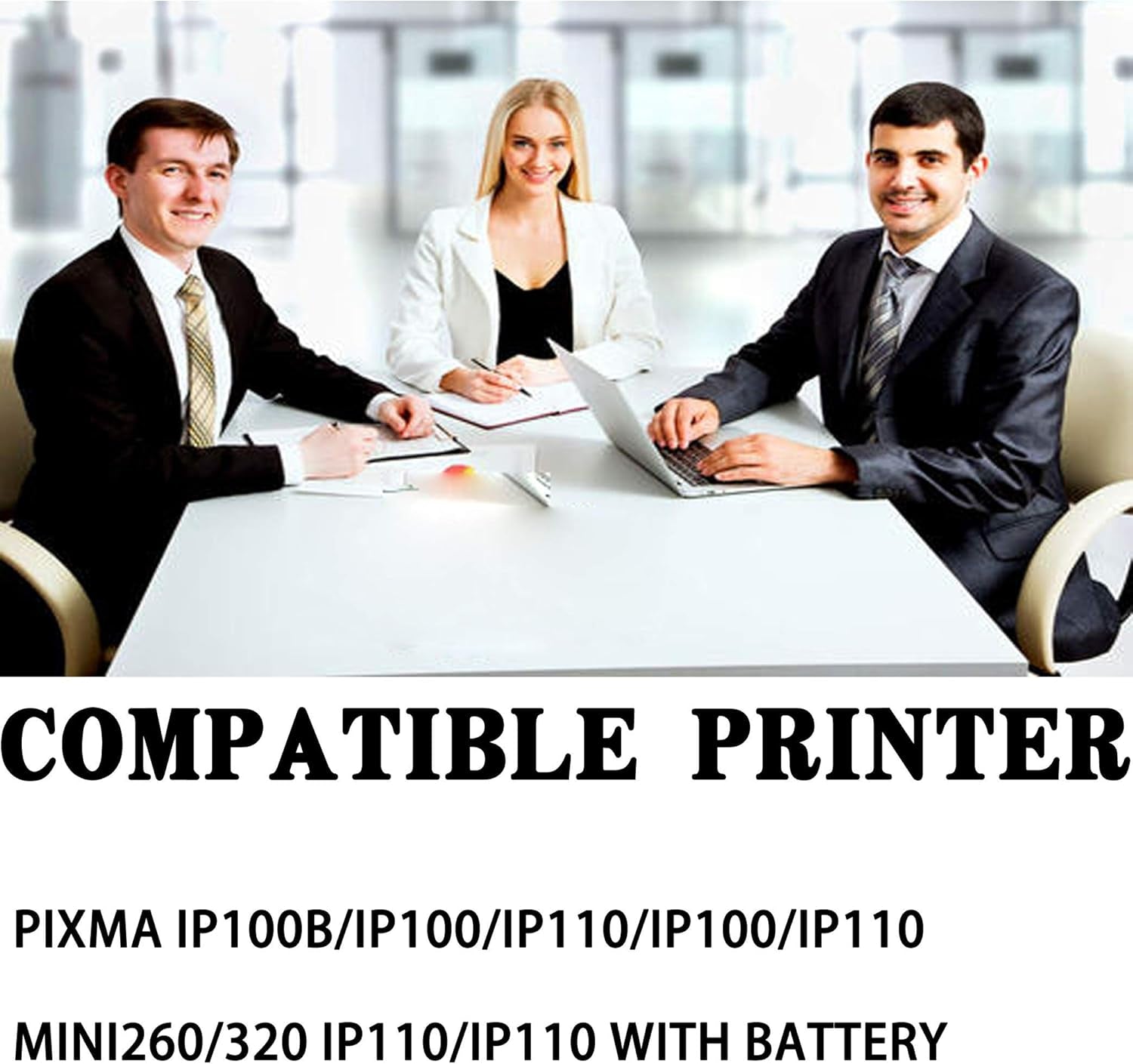 Colorprint Compatible PGI35 Ink Cartridge Black Replacement for Canon 35 PGI-35 CLI36 CLI-36 for Pixma IP110 TR150 IP100 MINI260 MINI320 Laser Printer (5-Pack)