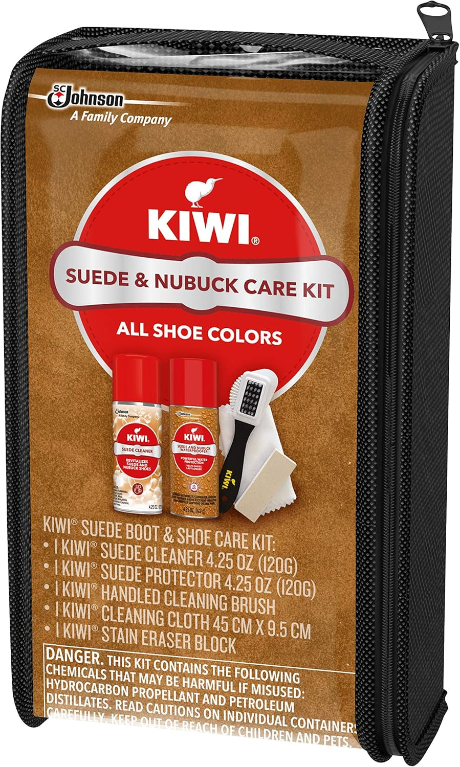 KIWI Suede Boot Shoe Care Kit, 1 CT