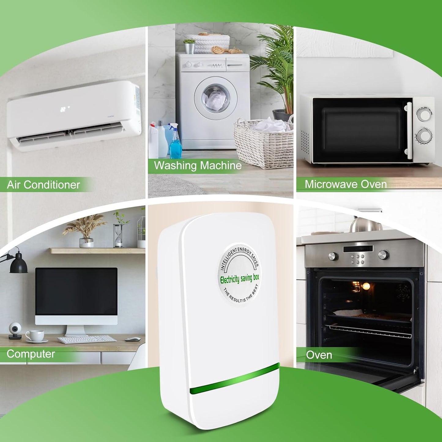 Stop Watt Energy Saving Device,Power Saver Electricity Saving Device save Electricity, Power Energy Saver, Electricity Saving Box with Us Plug 90V-250V 30Kw, 2 Pack