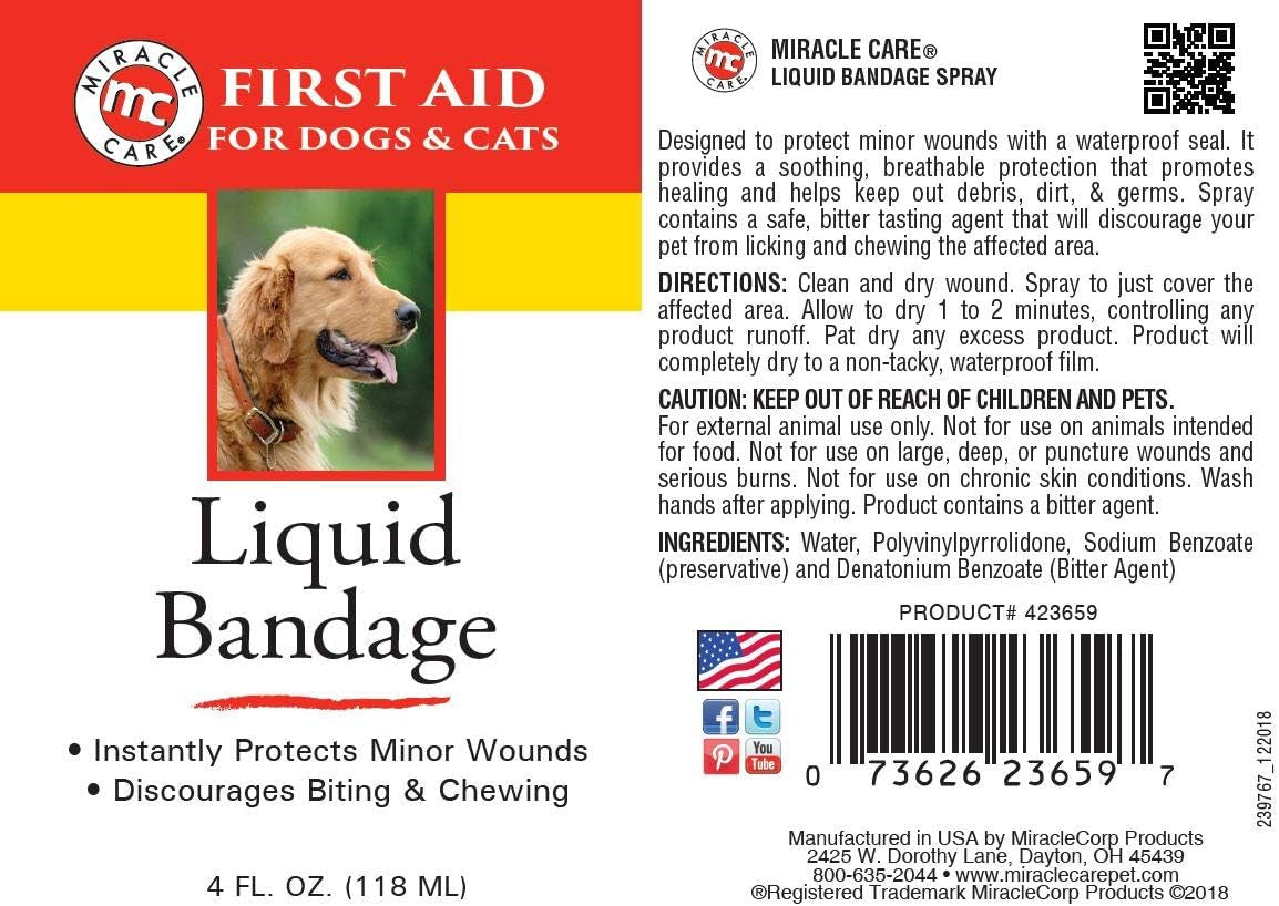 Liquid Bandage Spray