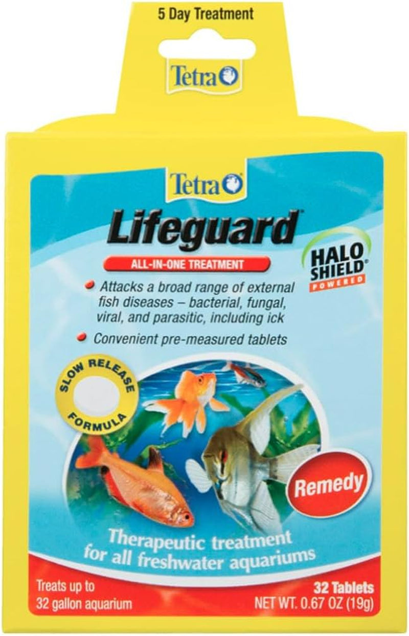 Tetra 77326 Tetra Lifeguard Tablets, 32 Tablets Treats 32-Gallons