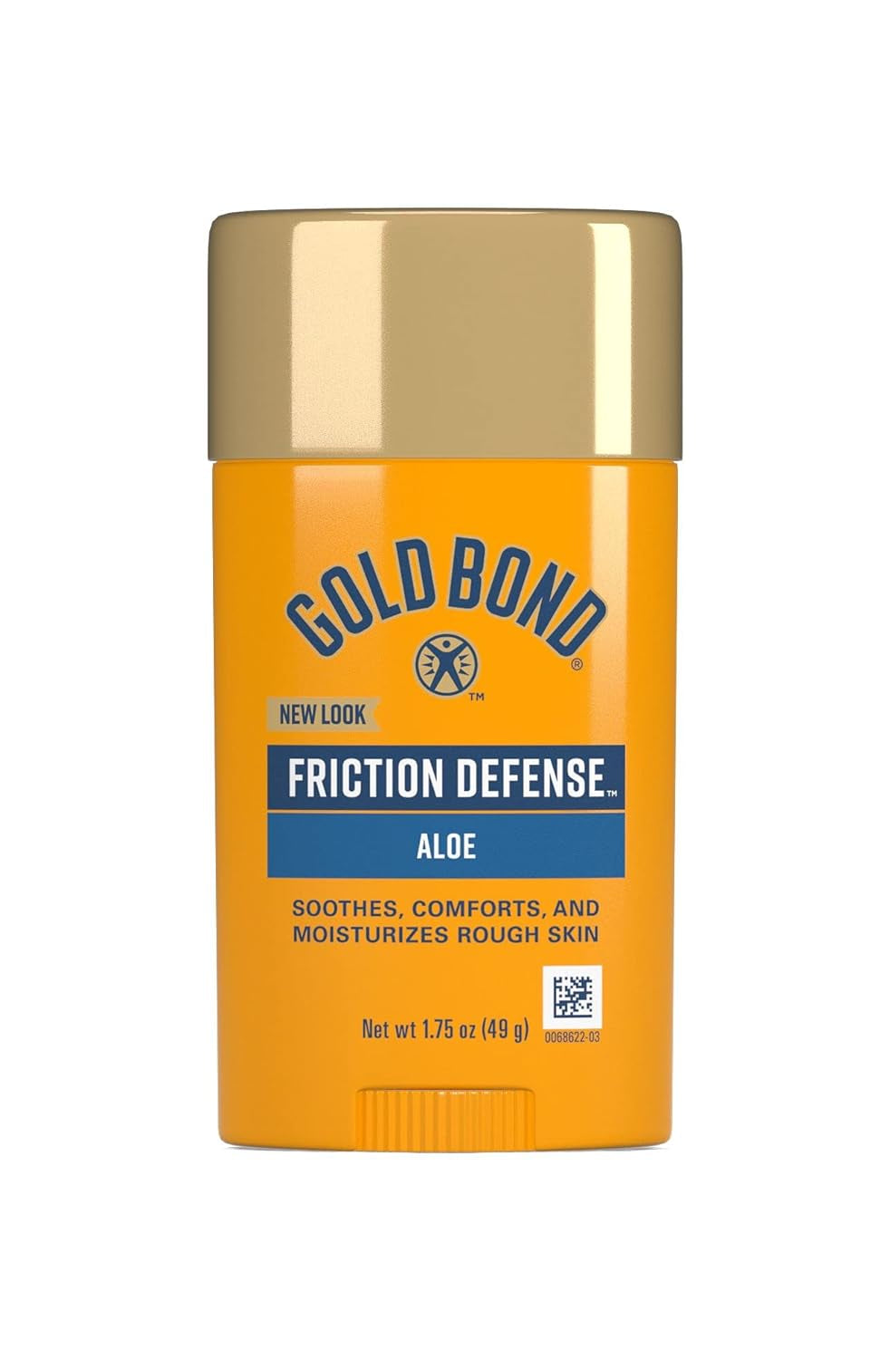 Gold Bond Friction Defense Stick, 1.75 Oz., with Aloe to Soothe, Comfort & Moisturize Rough Skin