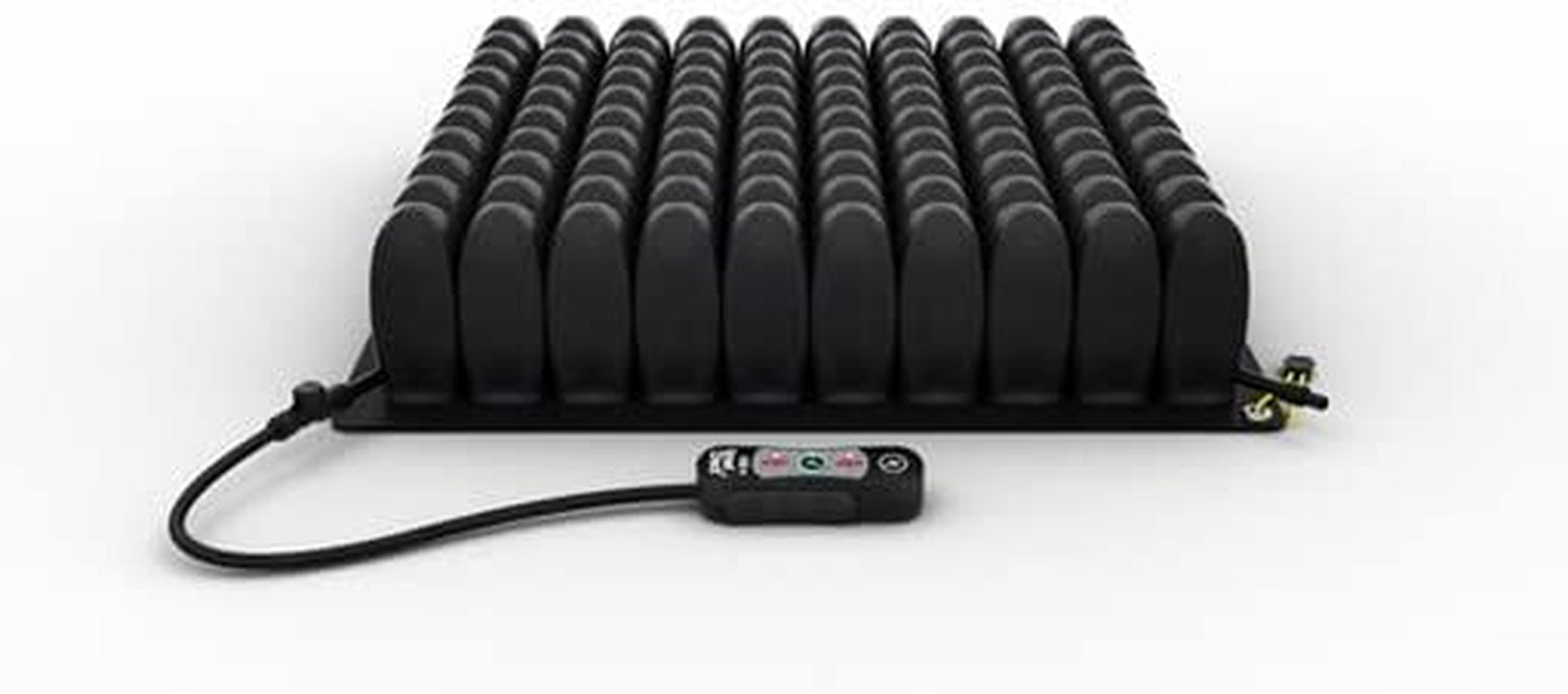 Smart Check by ROHO High Profile Sensor Read Seat and Positioning Wheelchair Cushion with Heavy Duty Cover and Smartcheck Sensor Included (16 X 16 1R99H-CA-SR)