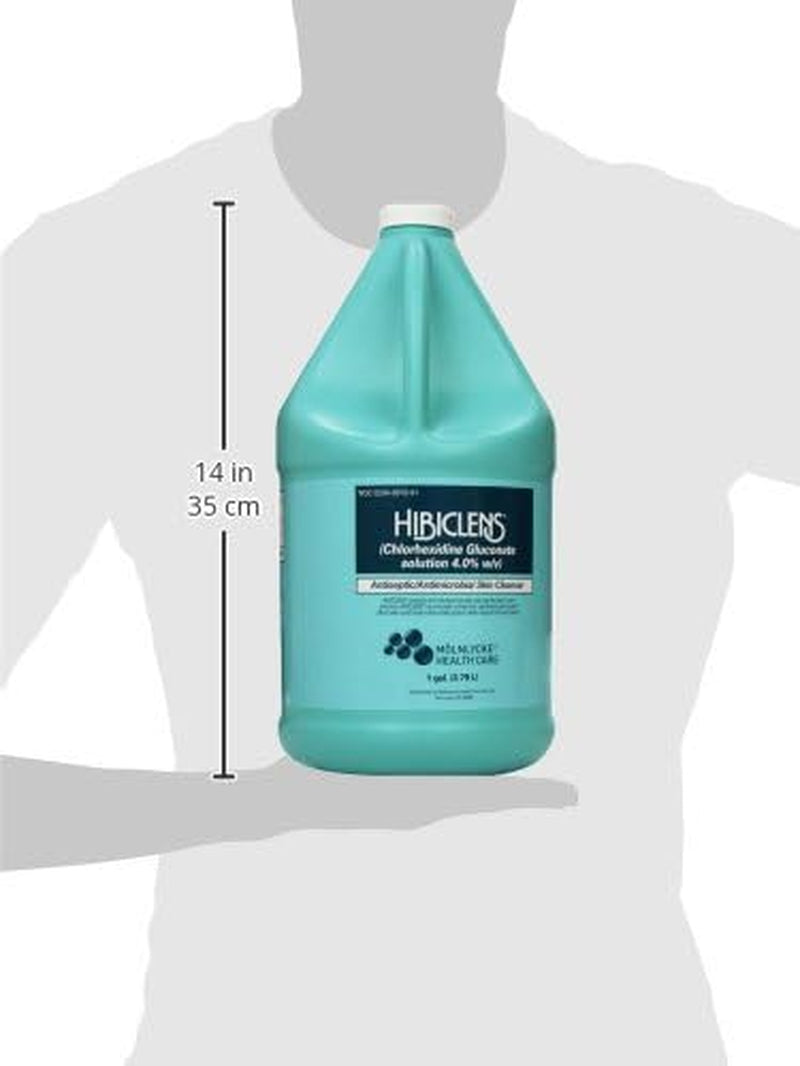 Hibiclens – Antimicrobial and Antiseptic Soap and Skin Cleanser – 1 Gallon – for Home and Hospital – 4% CHG