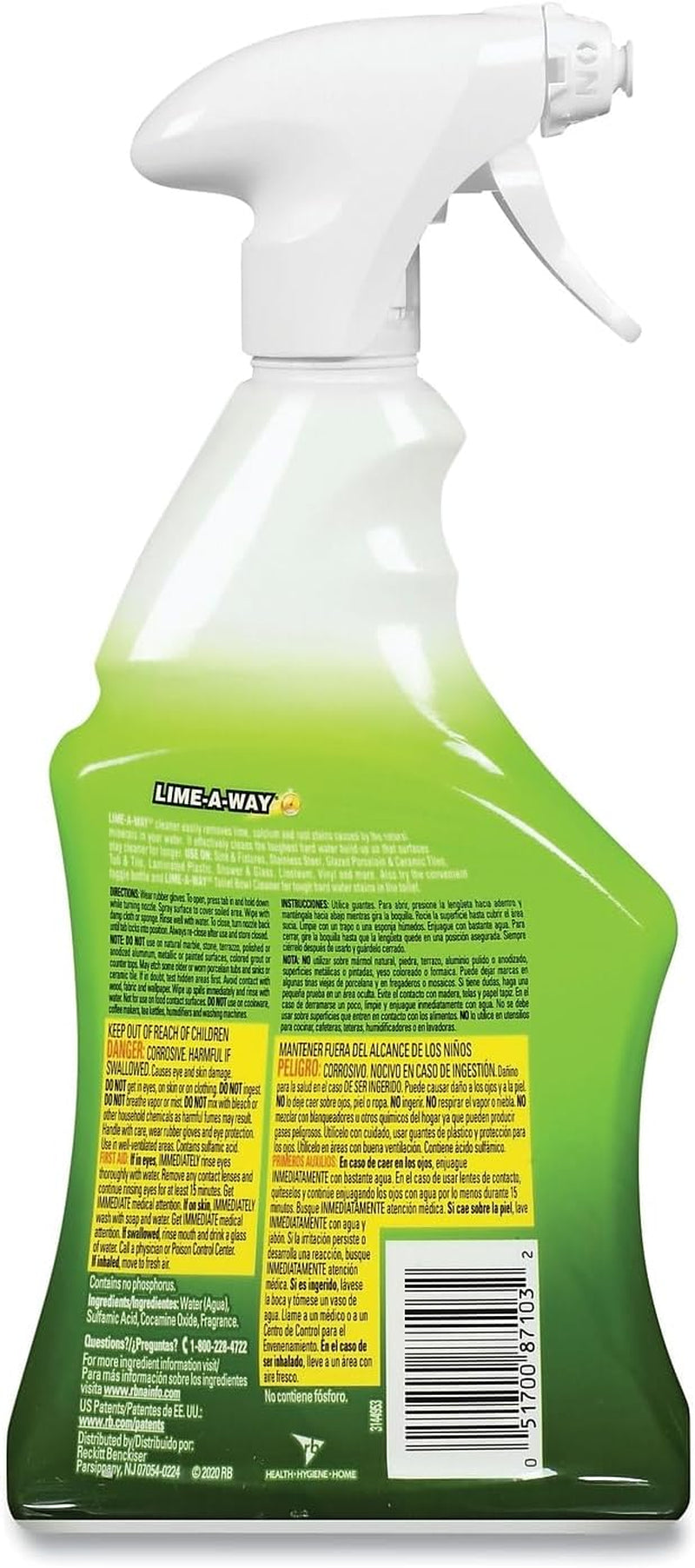 Lime-A-Way Cleaner, 22 Fluid Ounce