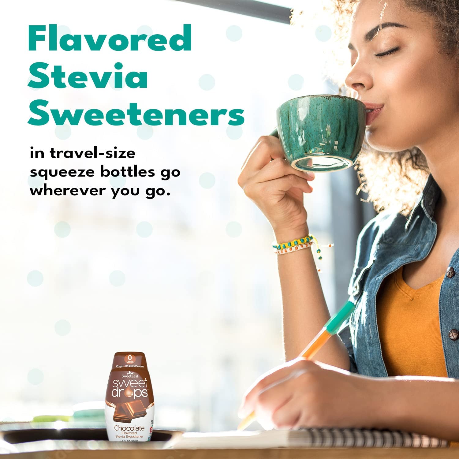 Sweetleaf Sweet Drops Stevia Liquid Sweetener Variety Pack - Sweeten and Flavor Foods, Keto Coffee with Sugar Free, Zero Calorie, Non-Glycemic Response Sweetleaf Stevia Drops, 1.7 Fl Oz Ea (Pack of 4)