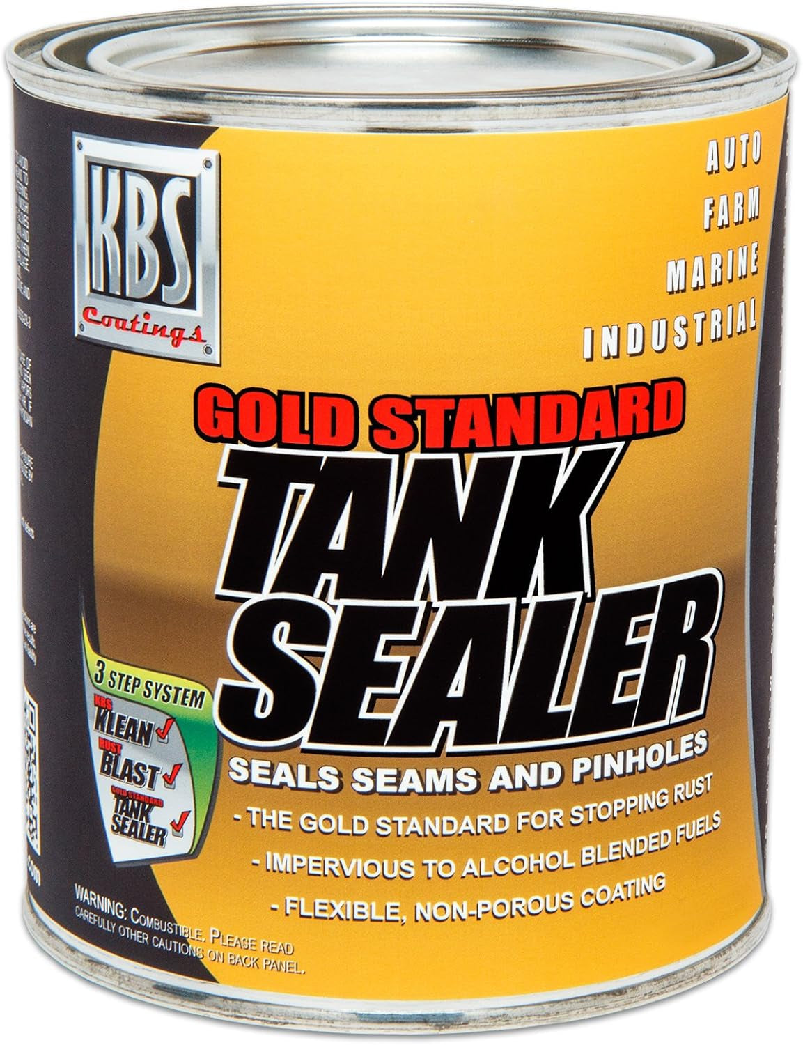 KBS Coatings 5400 Gold Standard Tank Sealer - 1 Quart