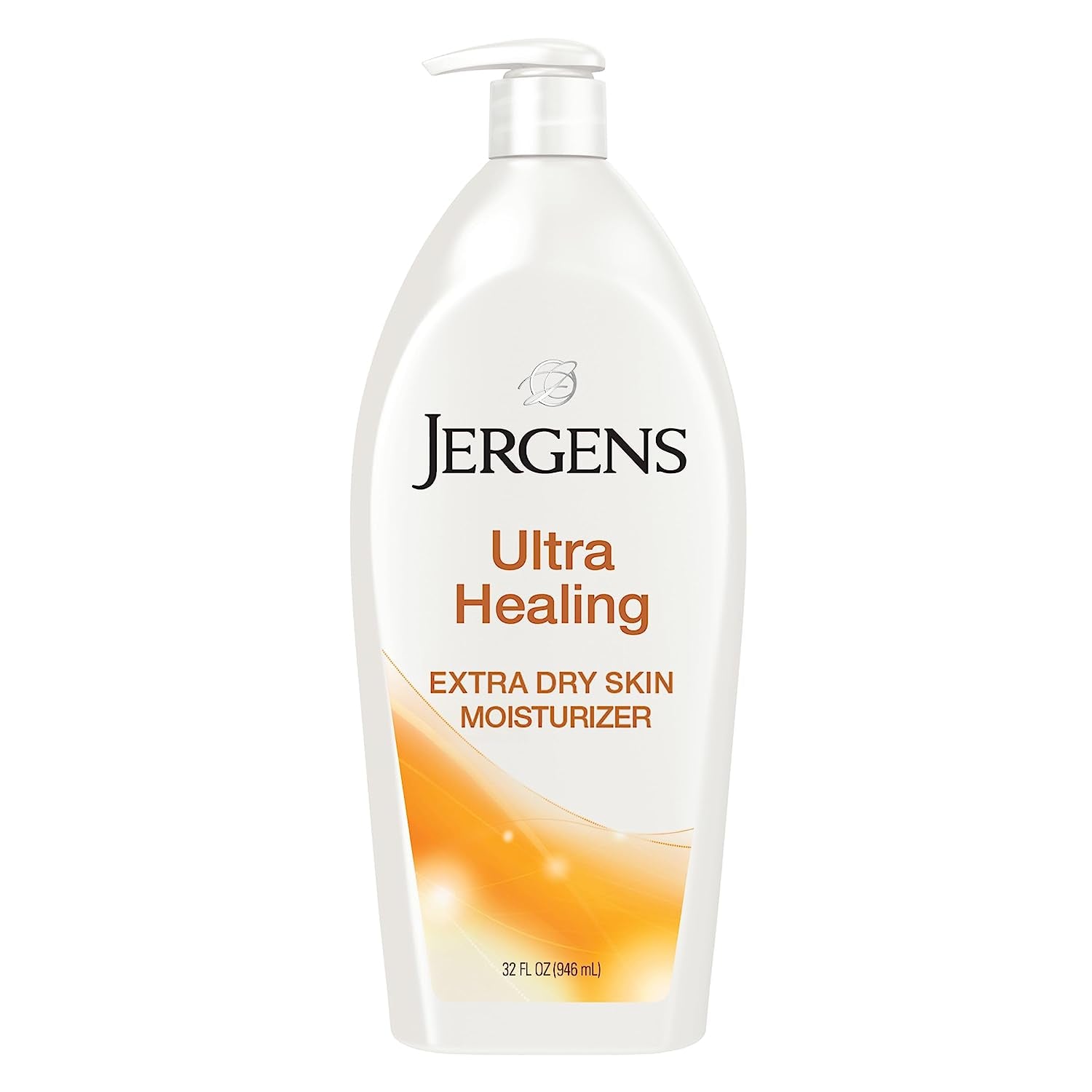 Jergens Ultra Healing Dry Skin Moisturizer, Body and Hand Lotion for Dry Skin, for Quick Absorption into Extra Dry Skin, with HYDRALUCENCE Blend, Vitamins C, E, and B5, 32 Ounce