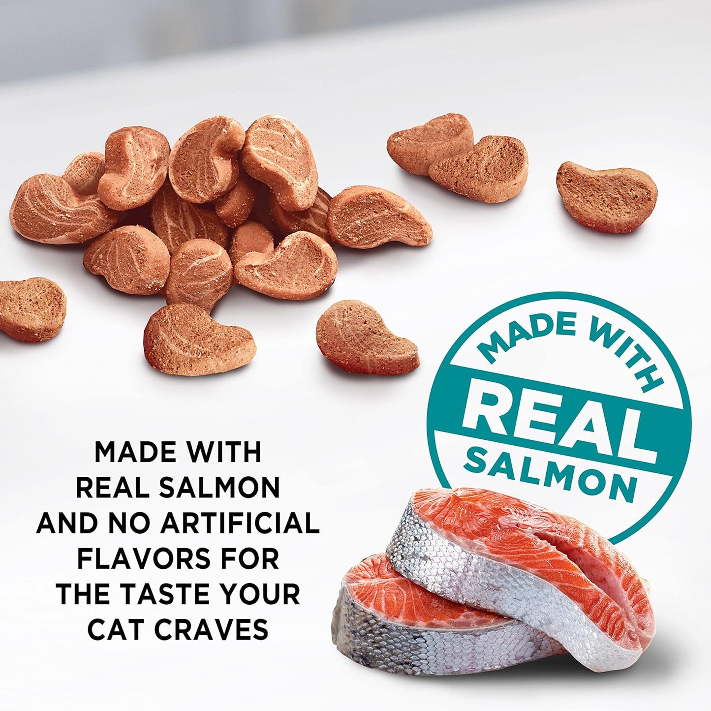 Meow Mix Irresistibles Soft Cat Treats, Salmon, 3 Ounce (Pack of 5)