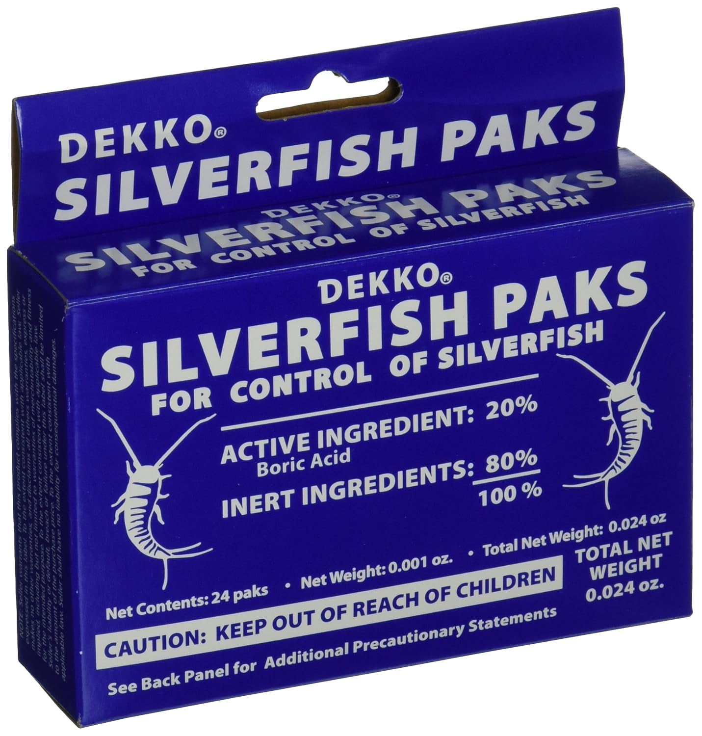 Silverfish Paks DEK1002 (Pack of 2)