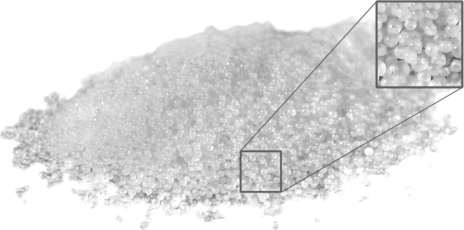 Pure Lye Drain Cleaner/Opener, 2 Lbs. Food Grade Sodium Hydroxide Micro Beads - HDPE Container with Resealable Child Resistant Cap