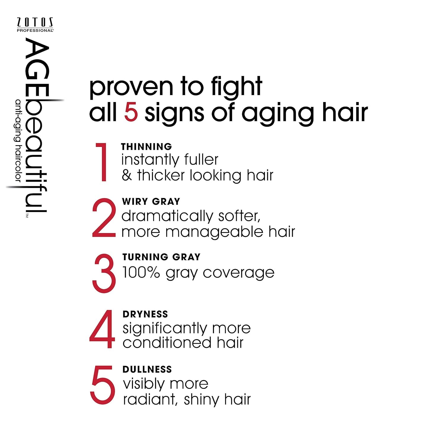 AGE Beautiful Root Touch up Hair Color Spray | Touch-Up Gray Concealer | Temporary Cover up | Adds Volume & Covers Thinning Patches | Water, Sweat, Stain Resistant