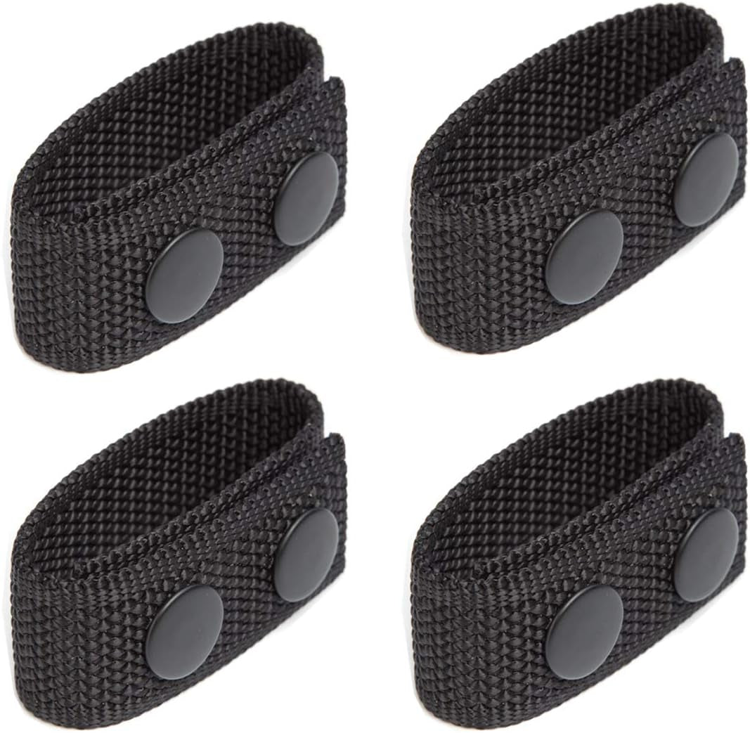 LUITON Duty Belt Keeper with Double Snaps for 2¼" Wide Belt Security Tactical Belt Police Military Equipment Accessories