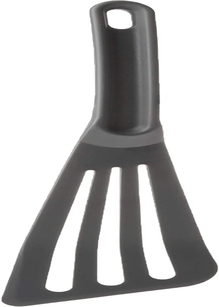 Mercer Culinary Hell'S Tools Hi-Heat Slotted Spatula, 12 Inch X 3.5 Inch, Gray