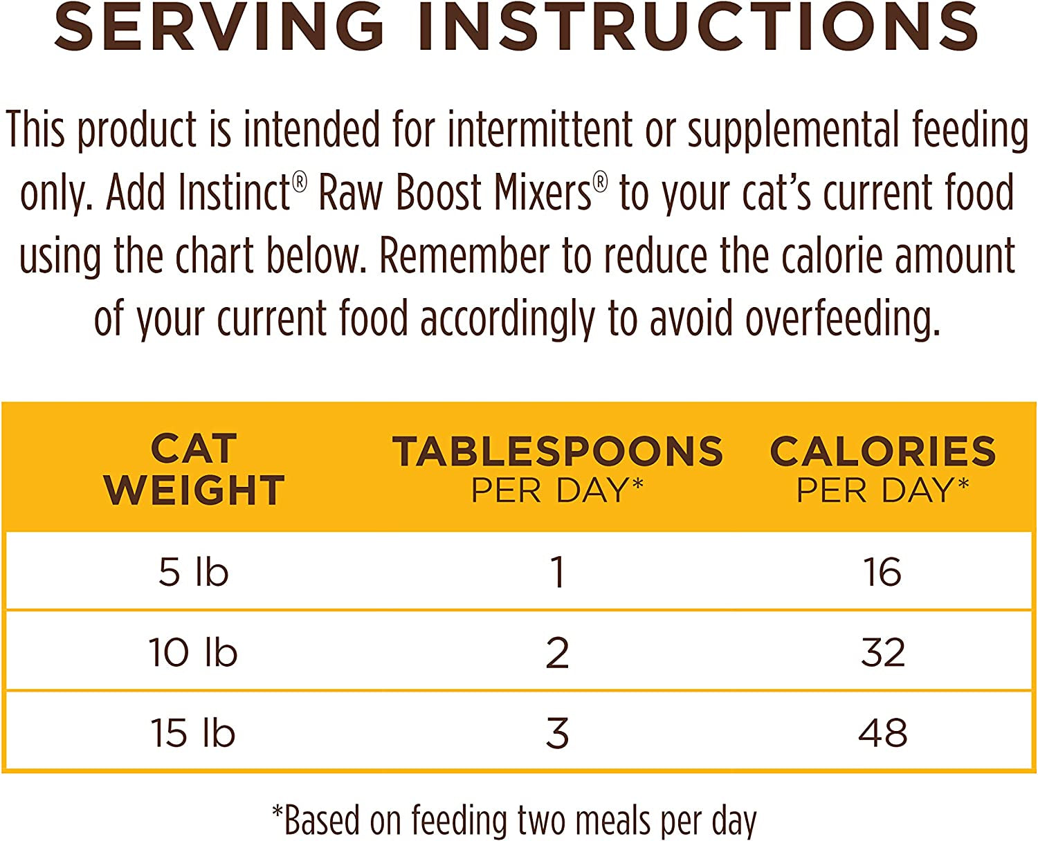 Instinct Raw Boost Mixers Freeze Dried Raw Cat Food Topper, Grain Free Cat Food Topper 6 Ounce (Pack of 1)