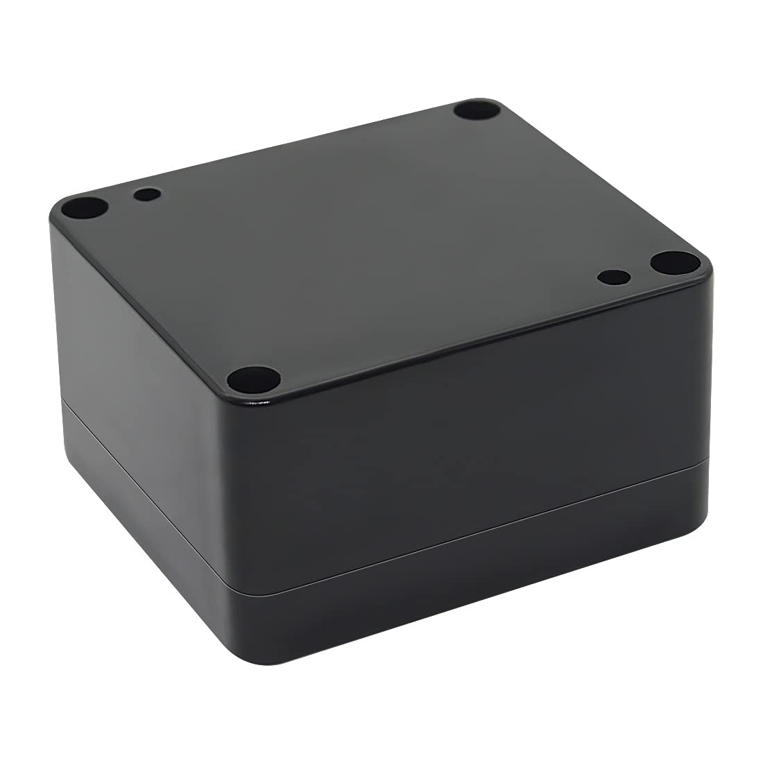 Lemotech Electrical Box ABS Plastic Project Box IP65 Waterproof Junction Box Project Case Universal Enclosure for Electronics Black 2.48X 2.28X 1.37 Inch(63X58X35Mm)(Pack of 1)