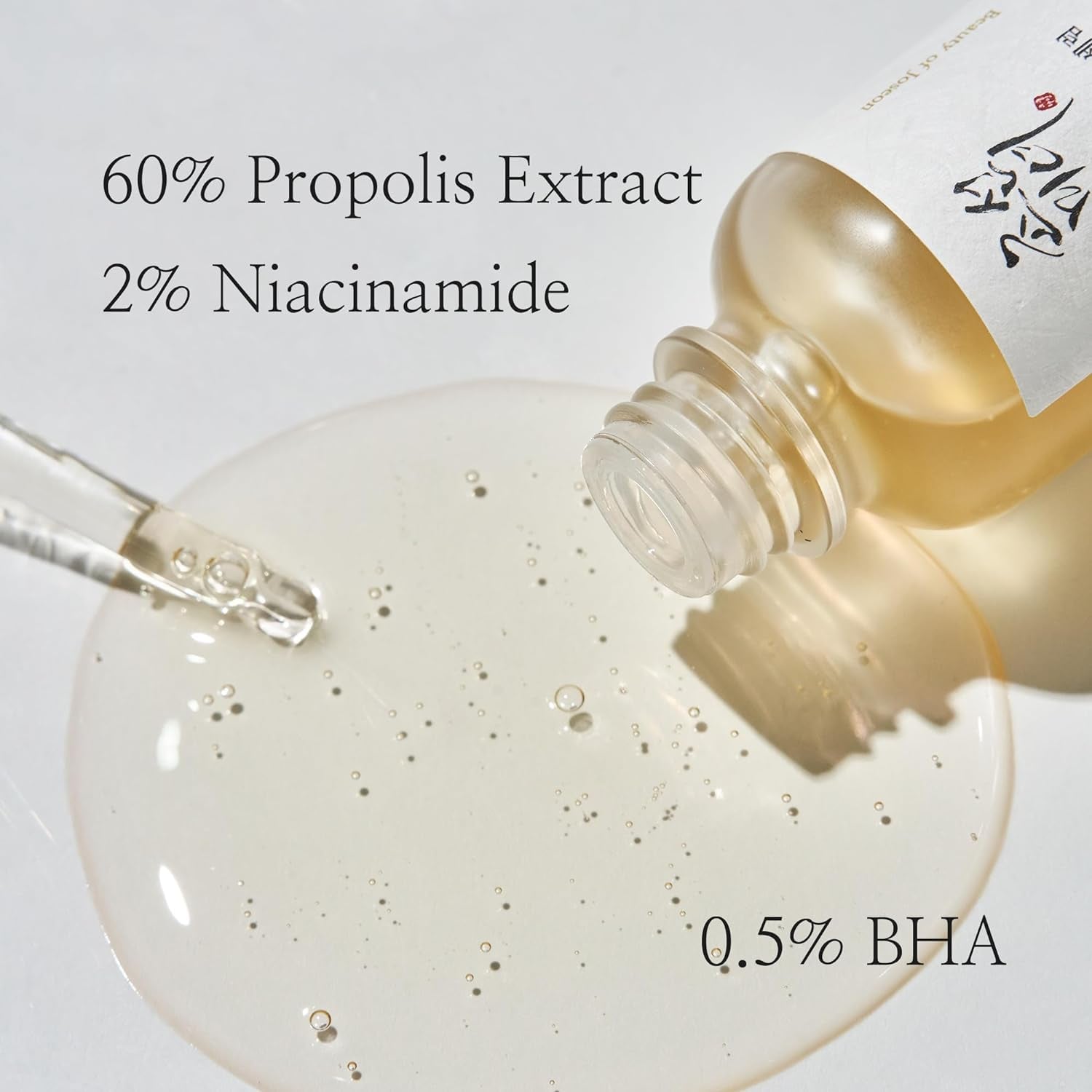Beauty of Joseon Glow Serum Propolis and Niacinamide Hydrating Facial Soothing Moisturizer for Irritated Uneven Skin Tone, Korean Skin Care 30Ml, 1 Fl.Oz