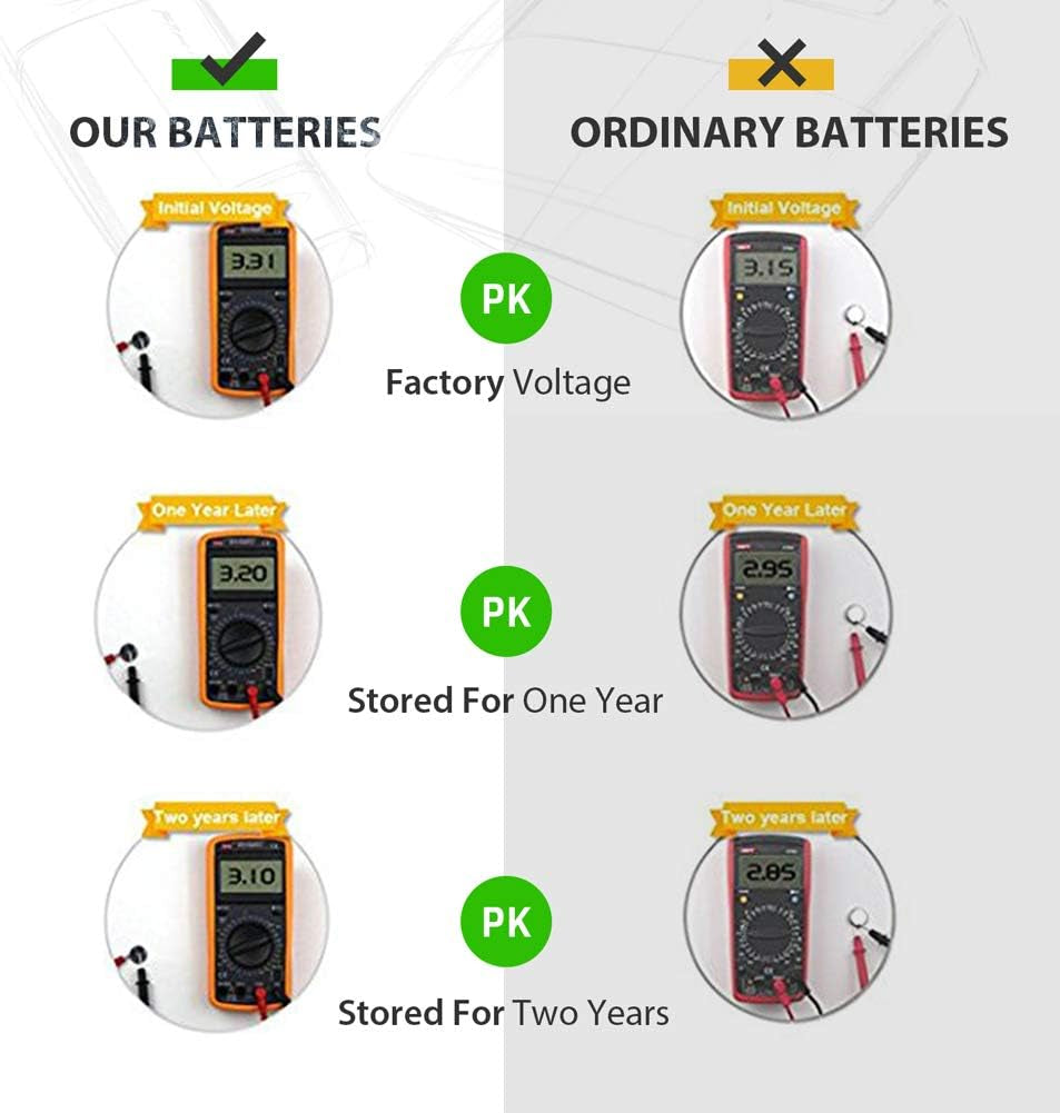 Licb CR2477 3V Lithium Battery (Pack of 10)