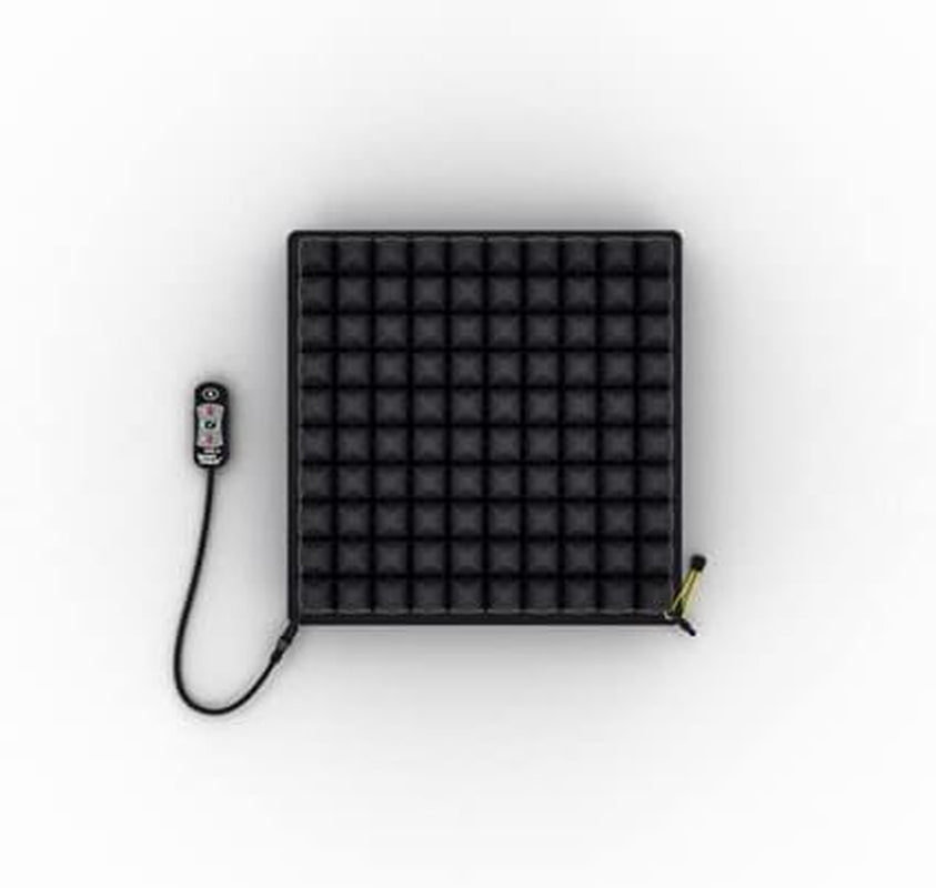 Smart Check by ROHO High Profile Sensor Read Seat and Positioning Wheelchair Cushion with Heavy Duty Cover and Smartcheck Sensor Included (16 X 16 1R99H-CA-SR)