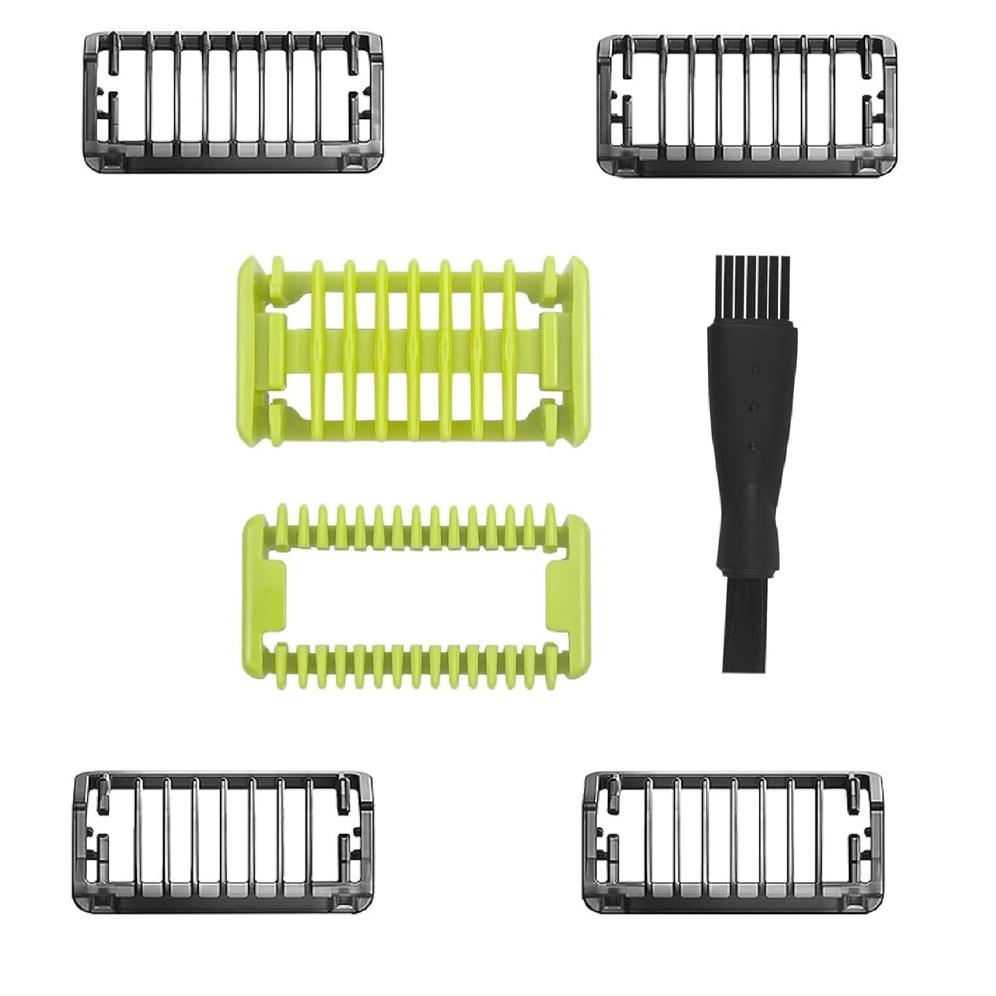 One Blade Guard, Beard Trimmer Guide Comb 1/2/3/5 MM for One Blade Shaver, Adjustable Guide Comb Guard for One Blade Shaver QP2520 QP2530 QP2620 QP2630, Yellow