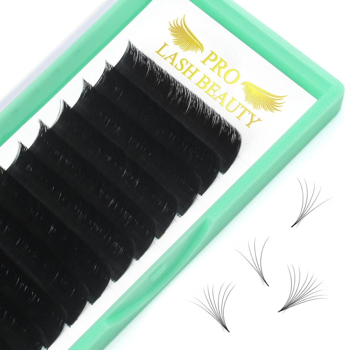 Volume Lash Extensions D-0.07-20-25Mix Easy Fan Volume Lashes Flowering Lash Extensions Mega Volume Lash Extensions (D-0.07,20-25Mix)