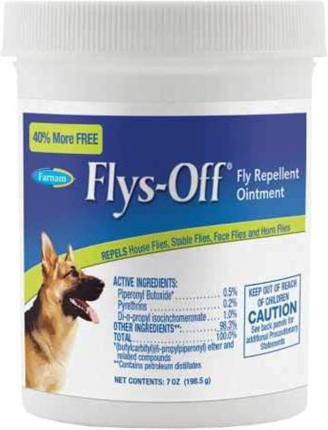 Farnam Flys off Fly Repellent Ointment 7 Ounces