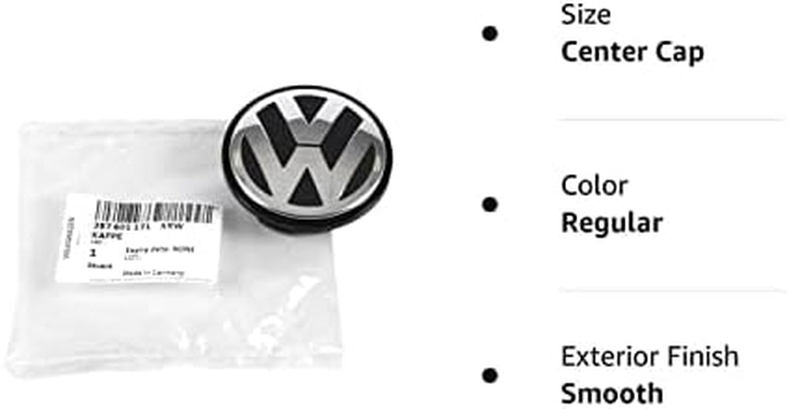 VW 3B7-601-171-XRW Volkwagen Center Cap