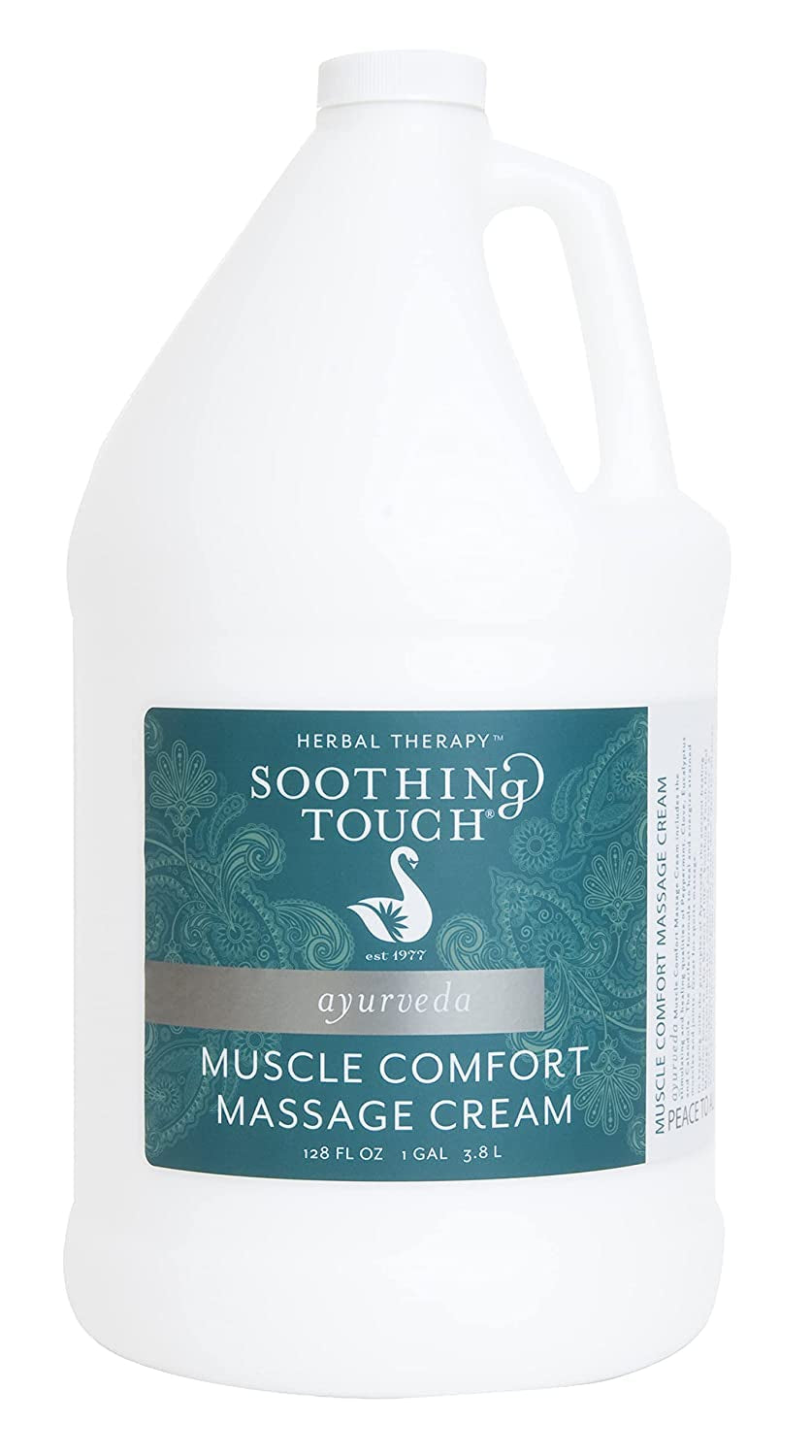 Soothing Touch Muscle Comfort Massage Cream 1 Gallon (128 Oz)