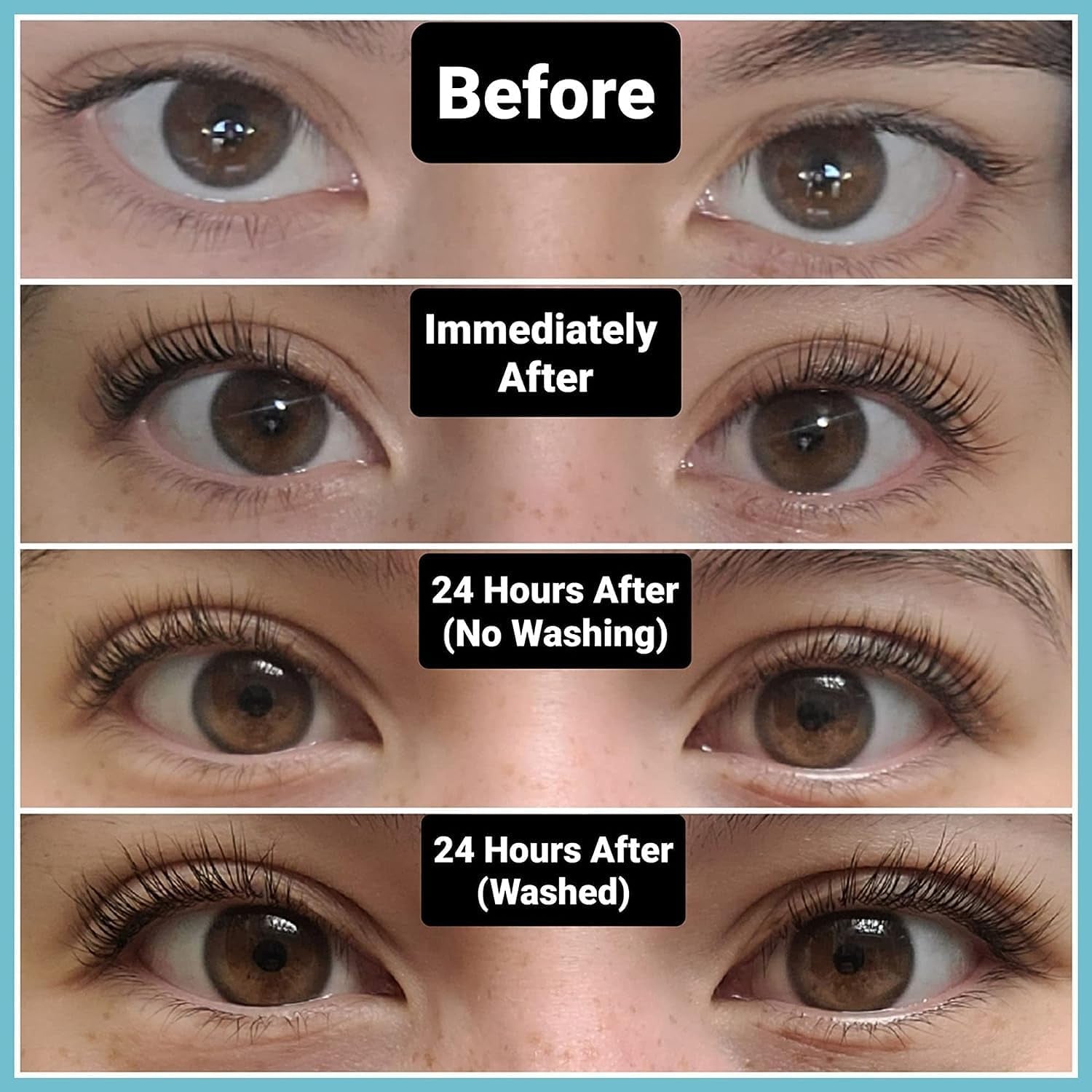 Lash Lift Kit Eyelash Perm Kit, with Detailed Instruction Eyelash Lift Kit, Easy for Beginner and Professional Lash Perm Kit, Achieve Salon-Quality Lashes Lift with Safe and Effective Result